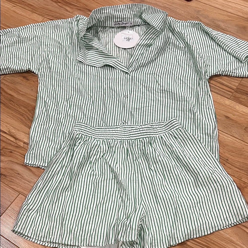 Striped Set Salty Bright